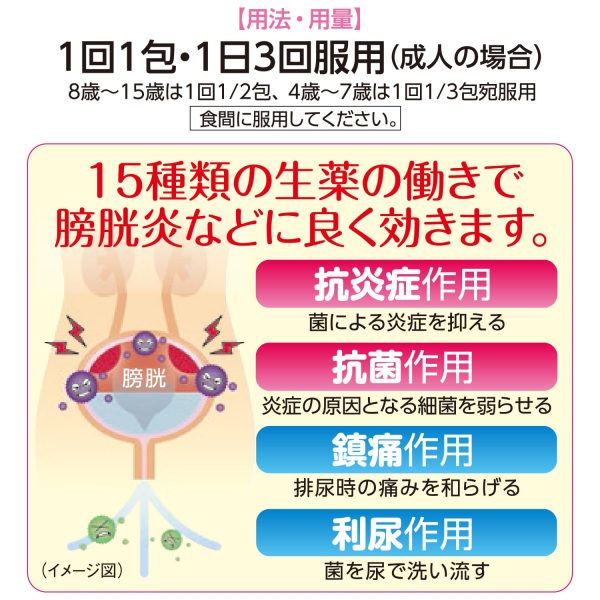 Mayado Pharmaceutical Jinsensan [Class 2 OTC Drug] 22 Packet Online - Image 3