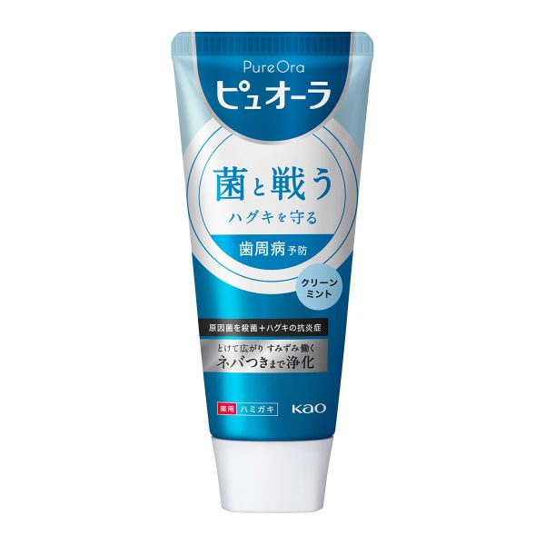 Pyuora Medicated Clean Mint Toothpaste 115G X 1 Bottle [Quasi-Drug] Pyuora Online